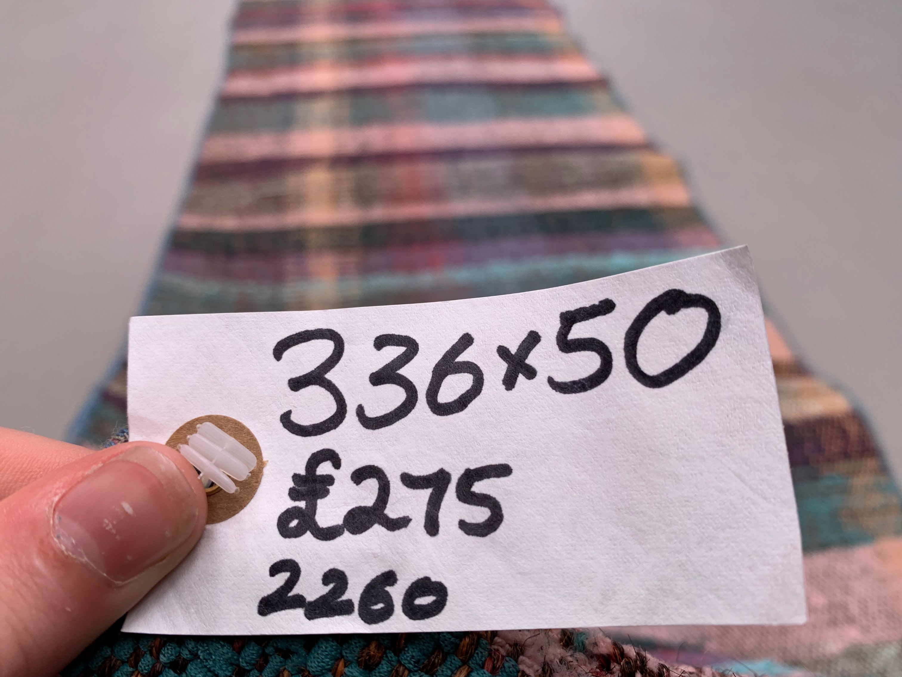 Old Turkish narrow Kilim Runner 336x50 cm shabby chic, vintage kelim