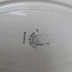 Plat de service Saint Amand modèle Trianon Terre de Fer contour géométrique