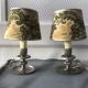 Paire de lampes de chevet anciennes