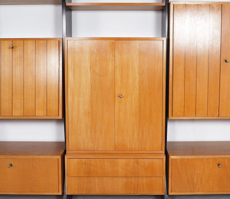 Modular wall system Idea Möbel, Erich Stratmann 1950s