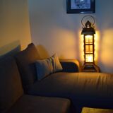 Vintage lamp blown glass