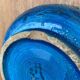 Vintage Italian Ashtray Rimini Blue in Ceramic by Aldo Londi for Bitossi