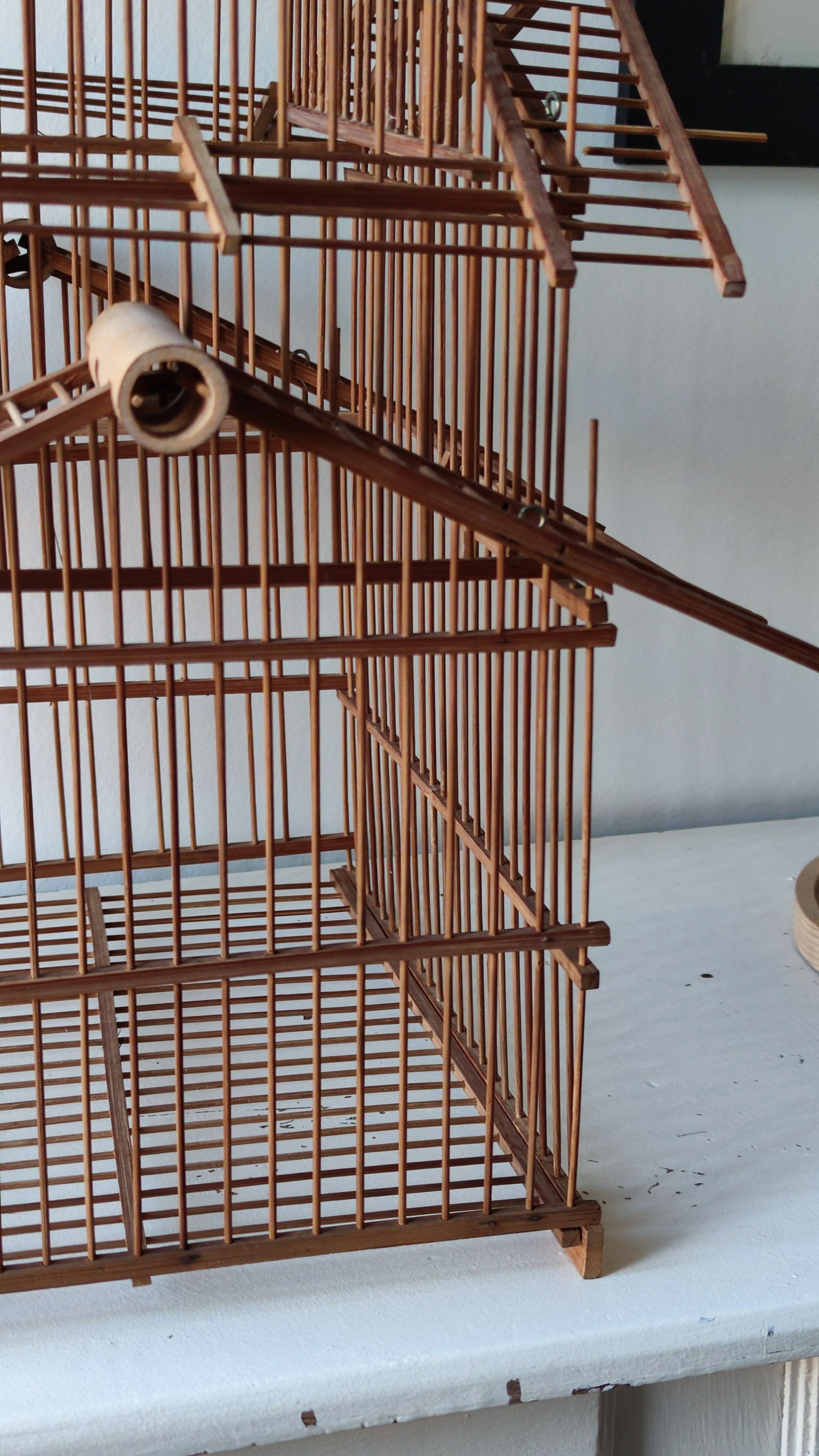 Asian bird cage