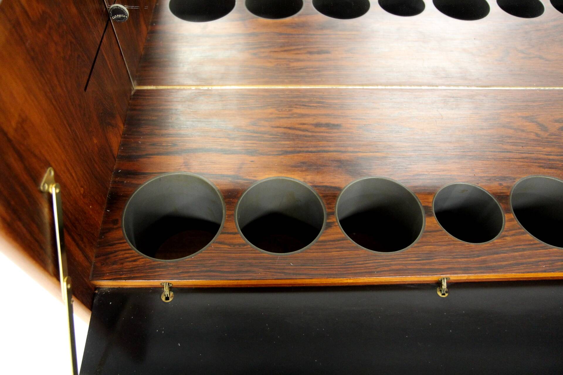 Scandinavian rosewood bar cabinet "SK 661" Johannes Andersen for J Skaaning & Søn, Denmark, 1960