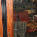 Armoire parisienne noir et bois