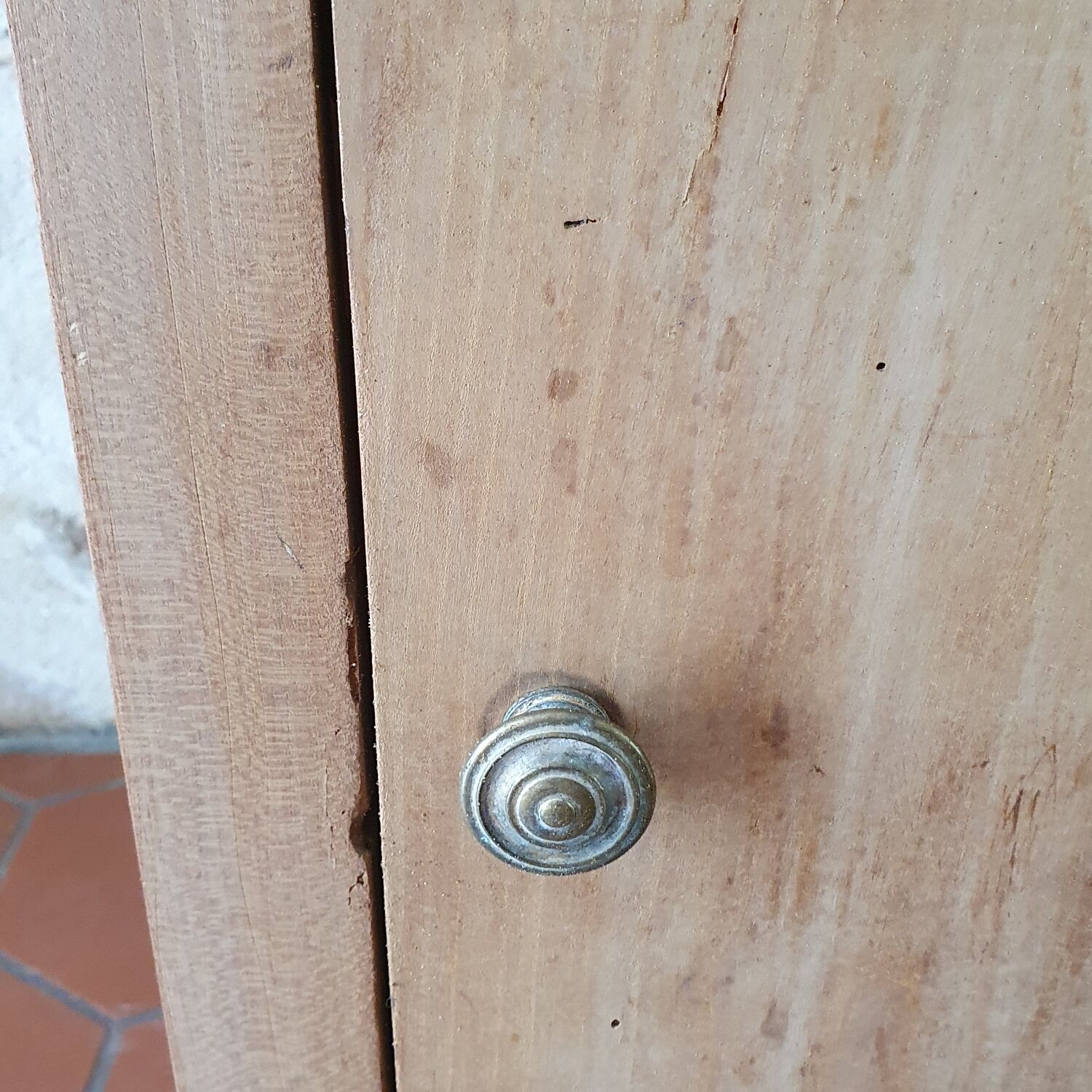 Vintage bedside table