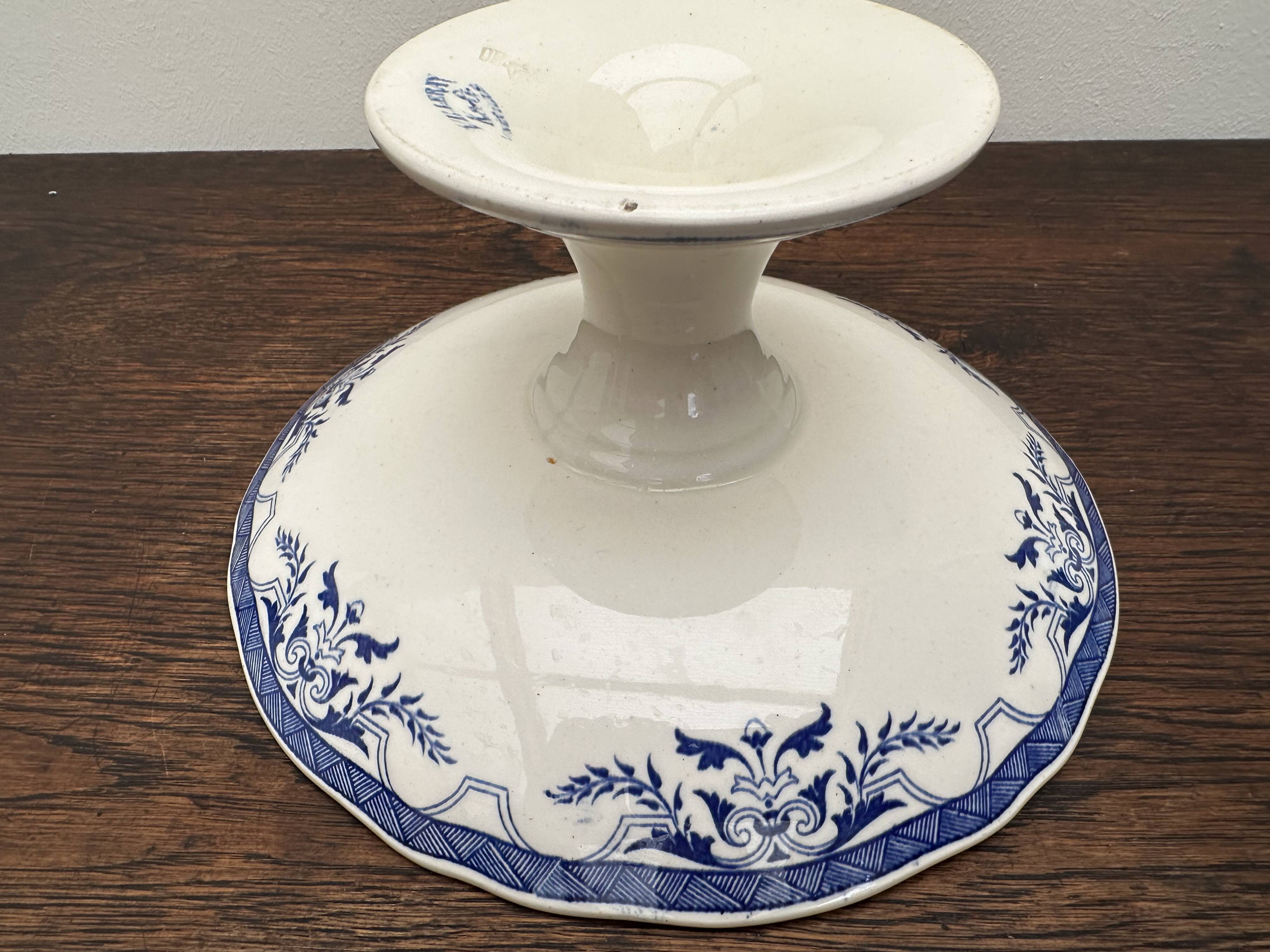 Luneville Earthenware Fruit Bowl - Vileray - Keller & Guerin, early 20th century