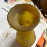 Vase signed Gallé
