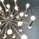 German lustre from the mid-century space age by Doria Leuchten, 1960s.