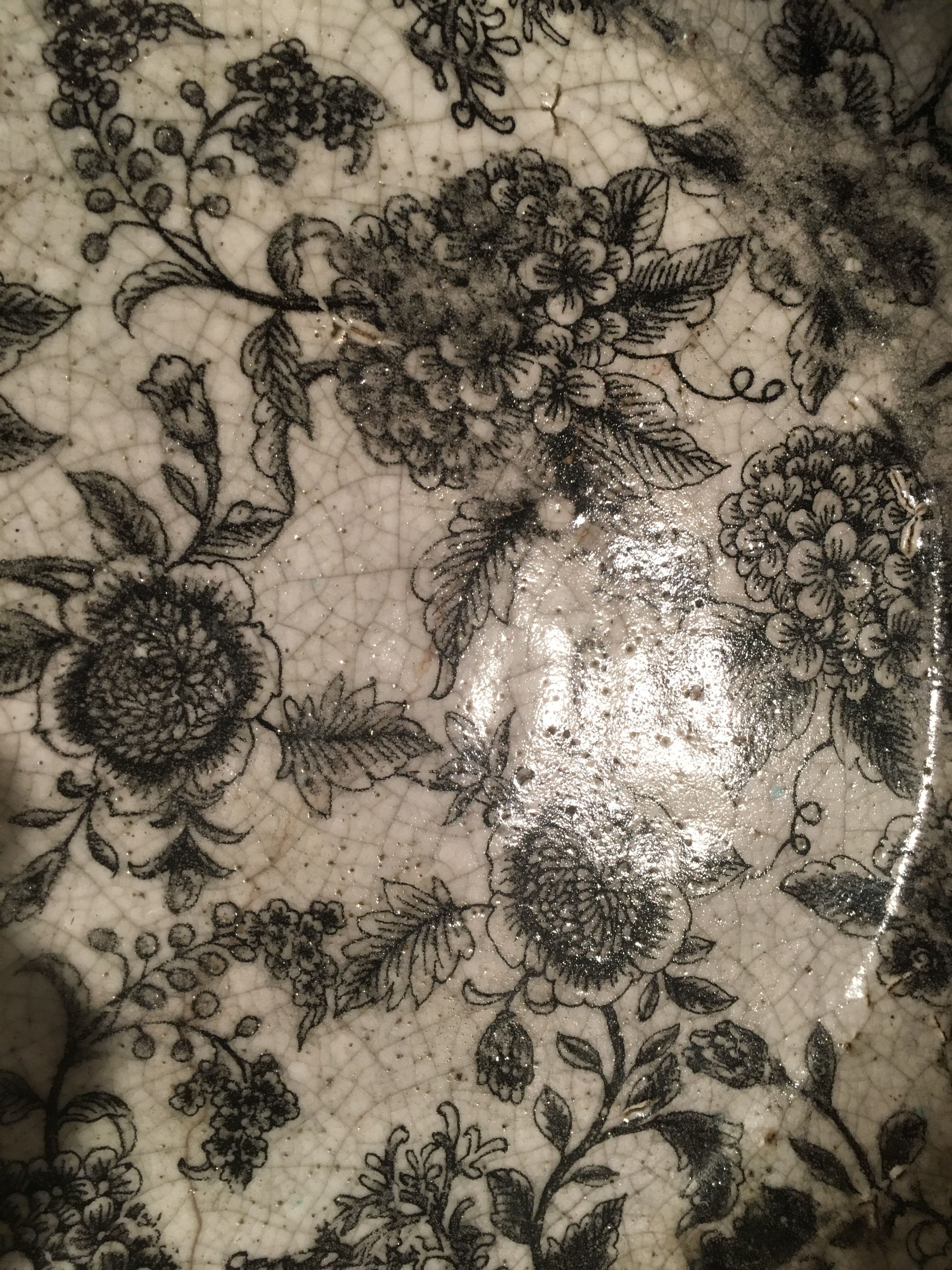 Enamelled ceramic dish ∅ 34