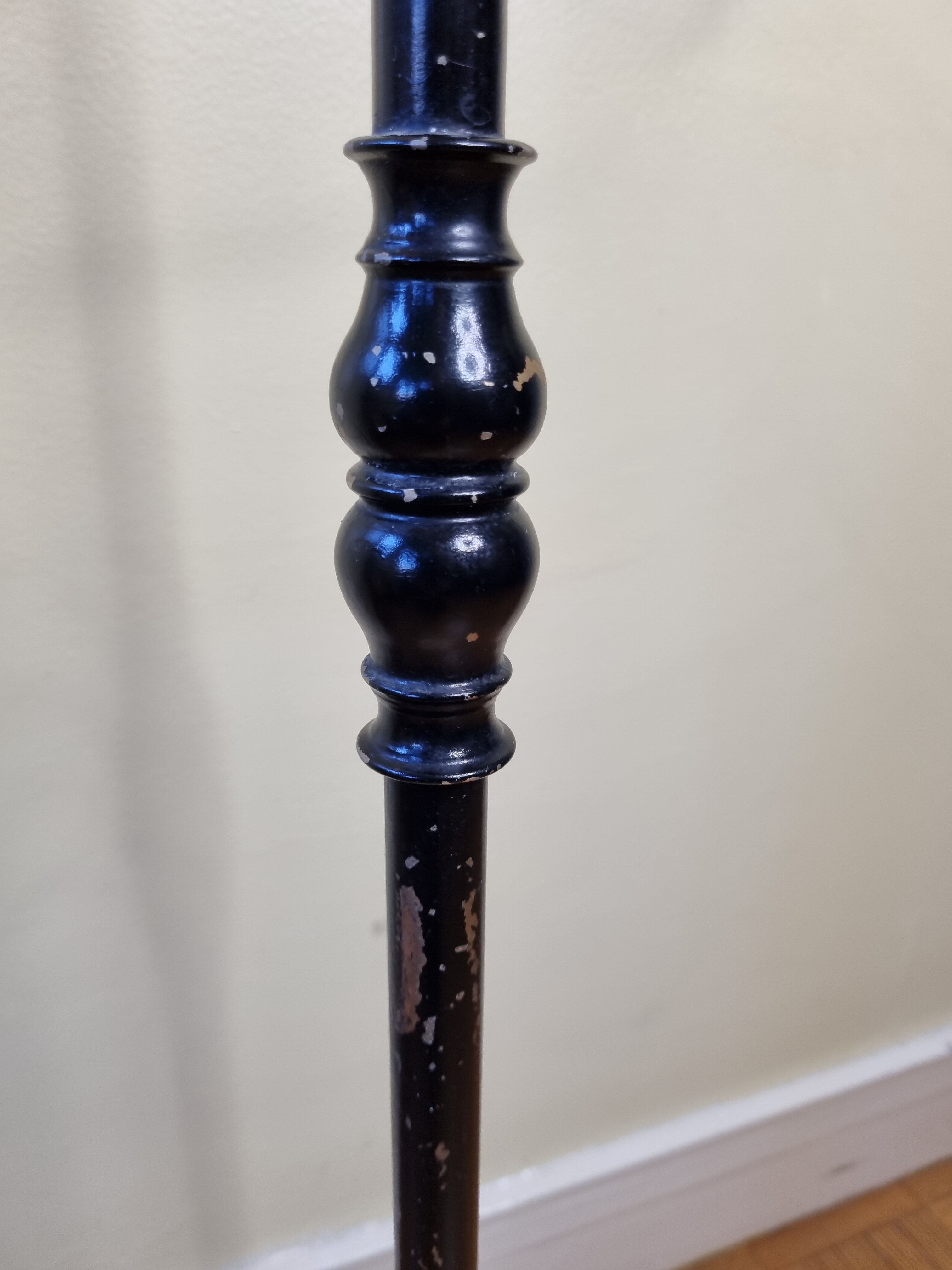 Italian valet Aldo Tura (Milano), in lacquered leather, 1960s