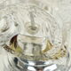 Ice Cube Table Lamp Peill Putzler Design Crystal Germany Seventies Damaged