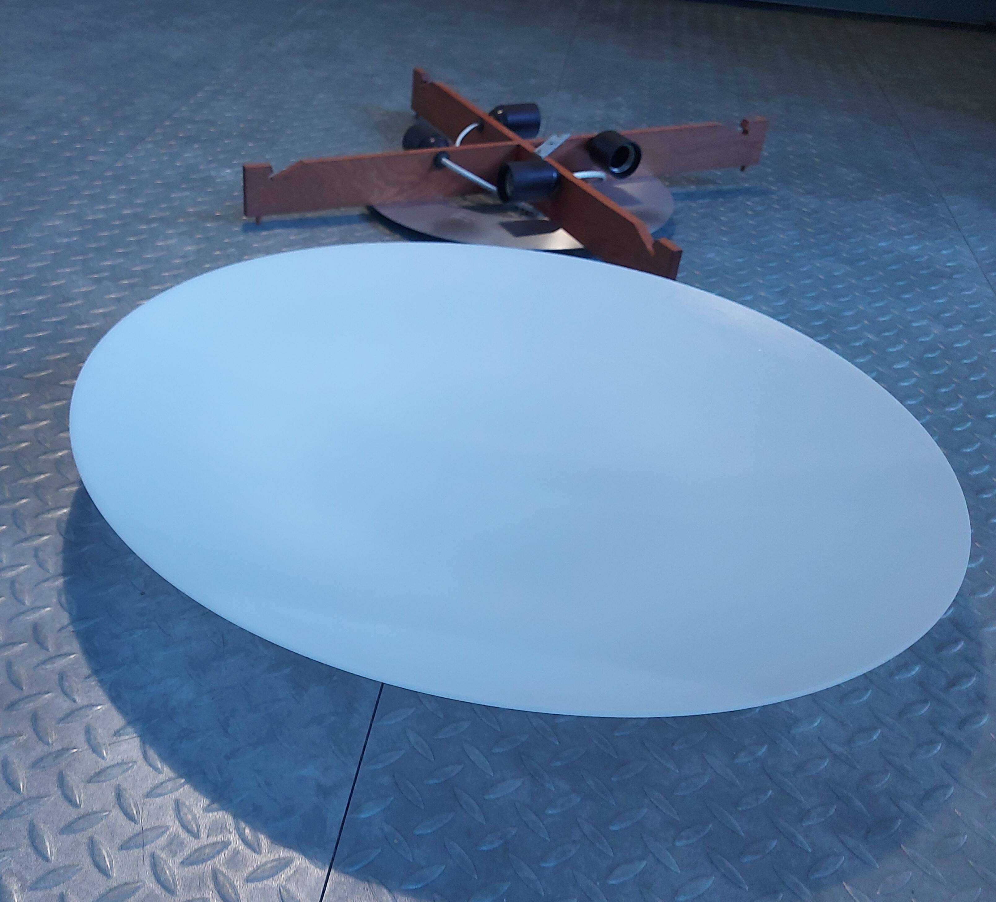 Chandelier, Scandinavian design ceiling light by Osten Kristiansson for Luxus