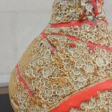 Ceramic vase from Vallauris, 70's