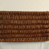Wicker toy chest