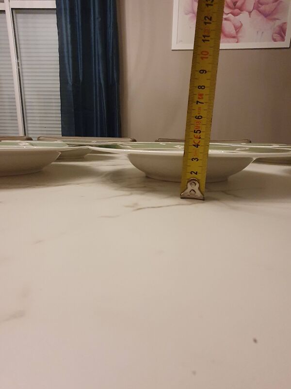 9 assiettes creuses VILLEROY BOCH modèle EDEN