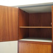 Armoire en teck, design danois, années 1970, fabricant : Omann Jun