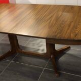 Vintage extendable table Baumann 1970s