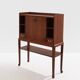 Louis Majorelle secretary cabinet in rosewood circa 1910