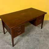 Danish mid - century rosewood desk 1960s