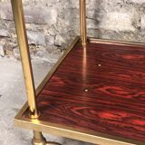 Brass and formica 60's rolling table