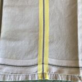 Lot of 2 tablecloths and six monogrammed towels