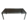 Chrome coffee table and smoked glass from the 70s