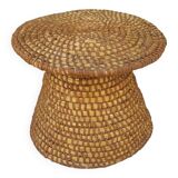 Wicker garden coffee table