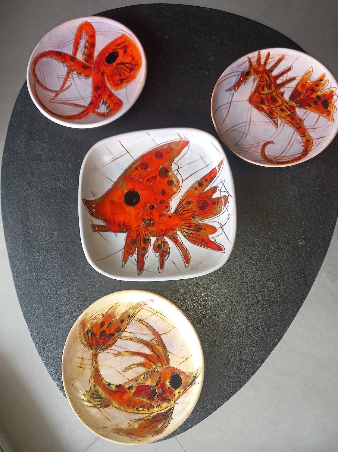 Nice set of ceramics Monique Brunner