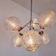 Large Midcentury Galaxy Sputnik Chandelier, Germany, 1970s