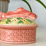 Terrine dish in slip