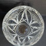 Large stamped Baccarat vase