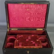 Old travel box for sewing and other Napoleon III
