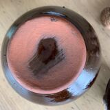 Glazed terracotta pot