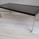 Table basse , verre fumé