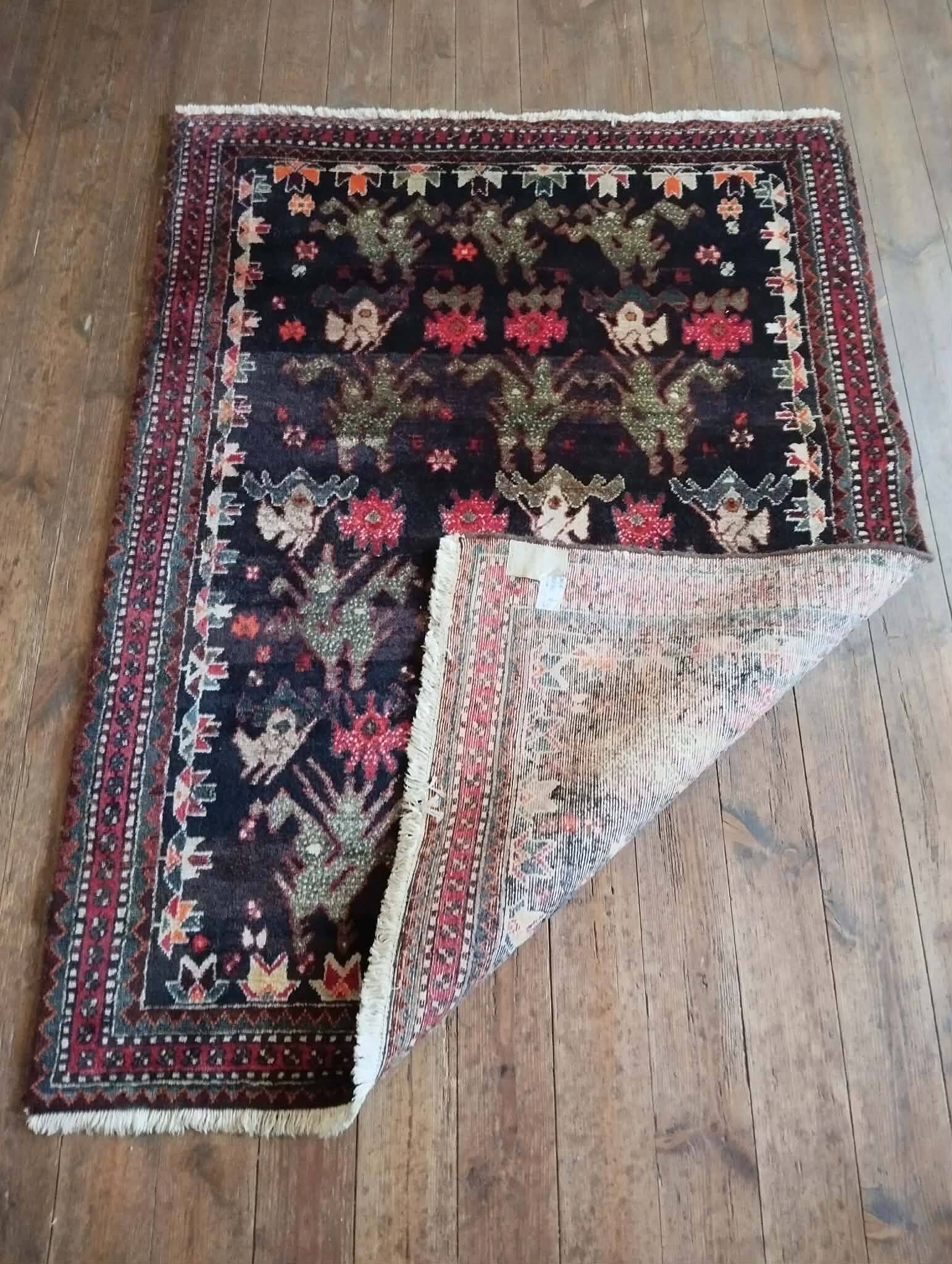 Handmade Persian Chahsavan rug 158x117cm