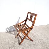 Folding wooden children's chair 1940