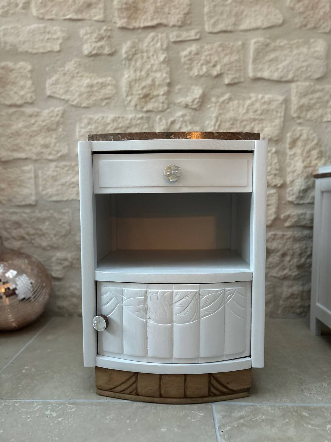 Art Deco bedside table