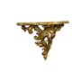 Baroque vintage gold wall-mounted console/table.