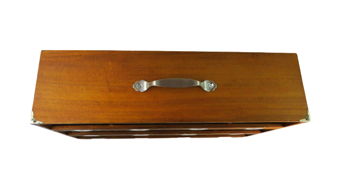 Cabinet with workshop lockers, restored / restyled hotel furniture style