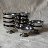 Vintage stainless steel cups