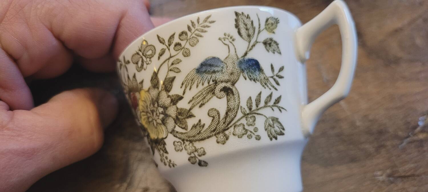 English ceramic cups