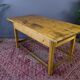 Vintage Rustic Baltic Pine Dining Table, 1930s