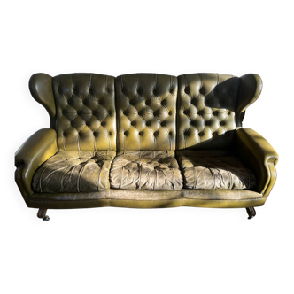 Canapé vintage cuir