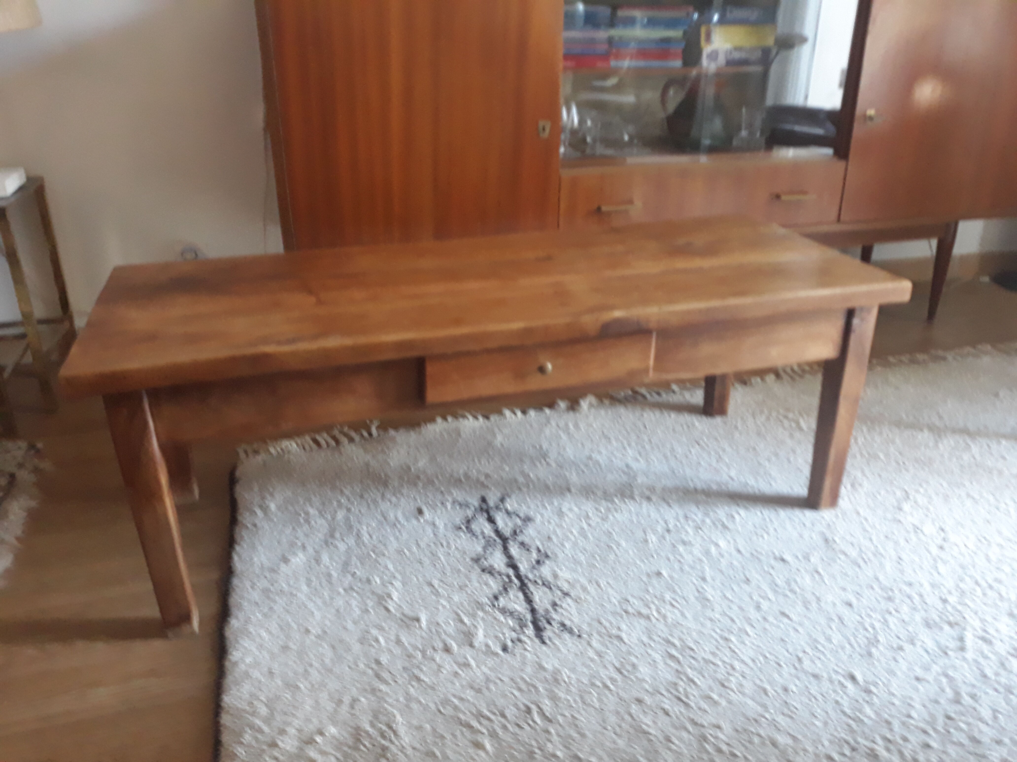 Oak farm table