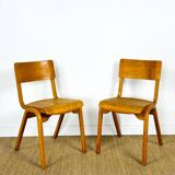 2 chaises d’écolier 1960