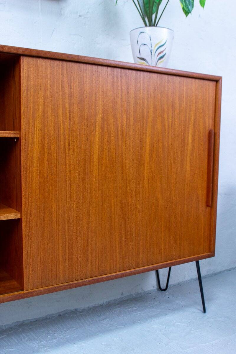 Mid-Century Teak Sideboard by WK Möbel, Denmark, 1960s