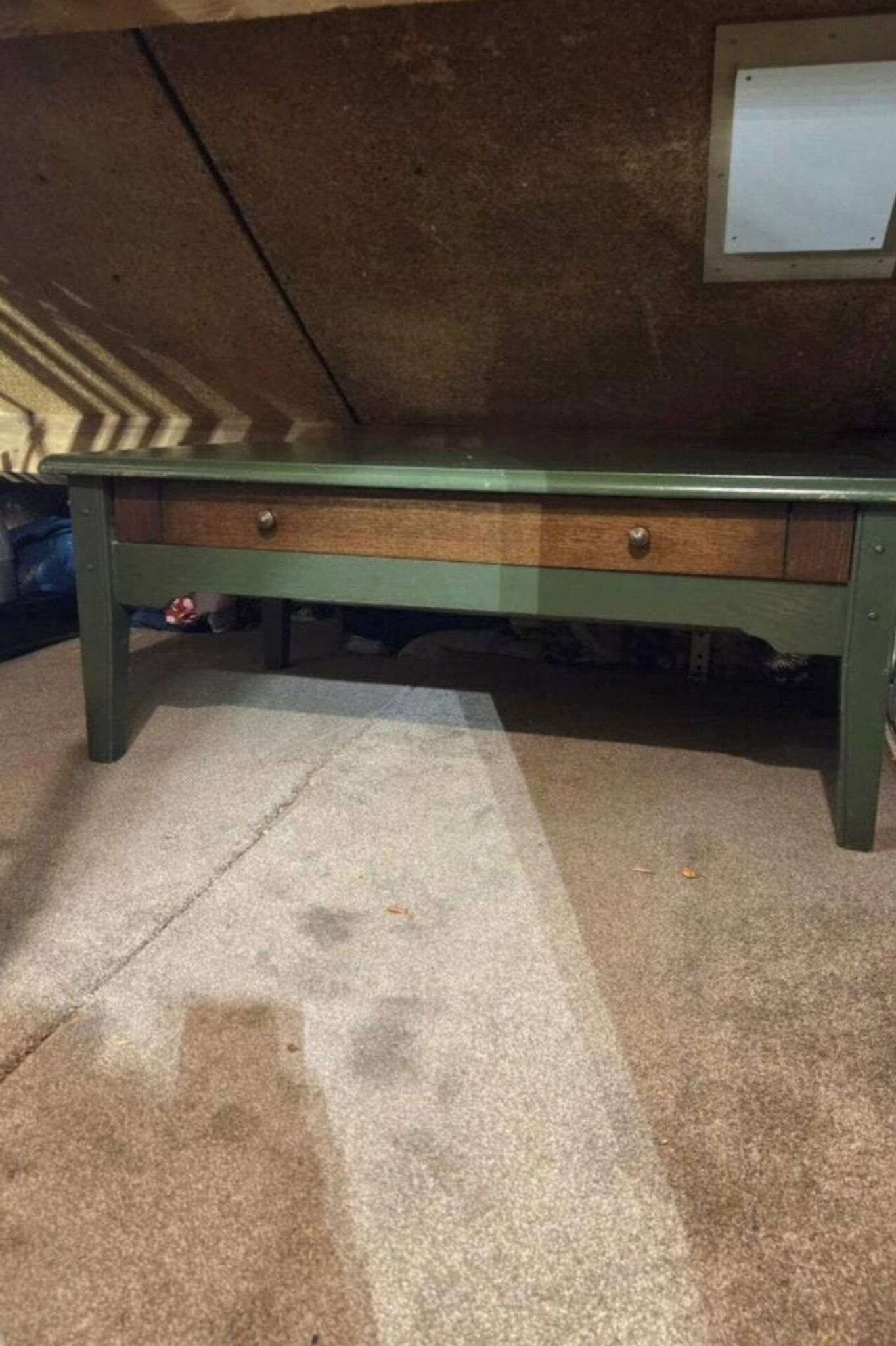Table basse de ferme rustique