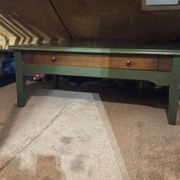 Table basse de ferme rustique