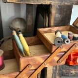 Old vintage woodworker